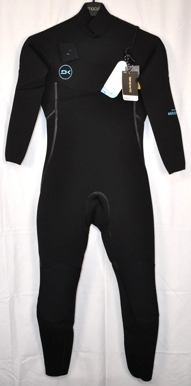 DAKINE Mission 4/3 Men's Front Zip Wetsuit Size LS NEW With Tags.